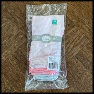 {Luvable Friends} Toddler Stripe Cotton Pants - 3 Pk.